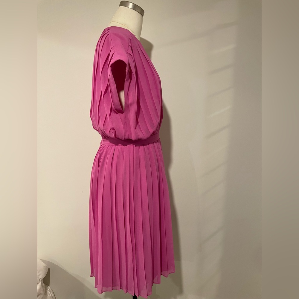 J.Crew Collection Blouson Pleated Dress - Picture 3 of 6